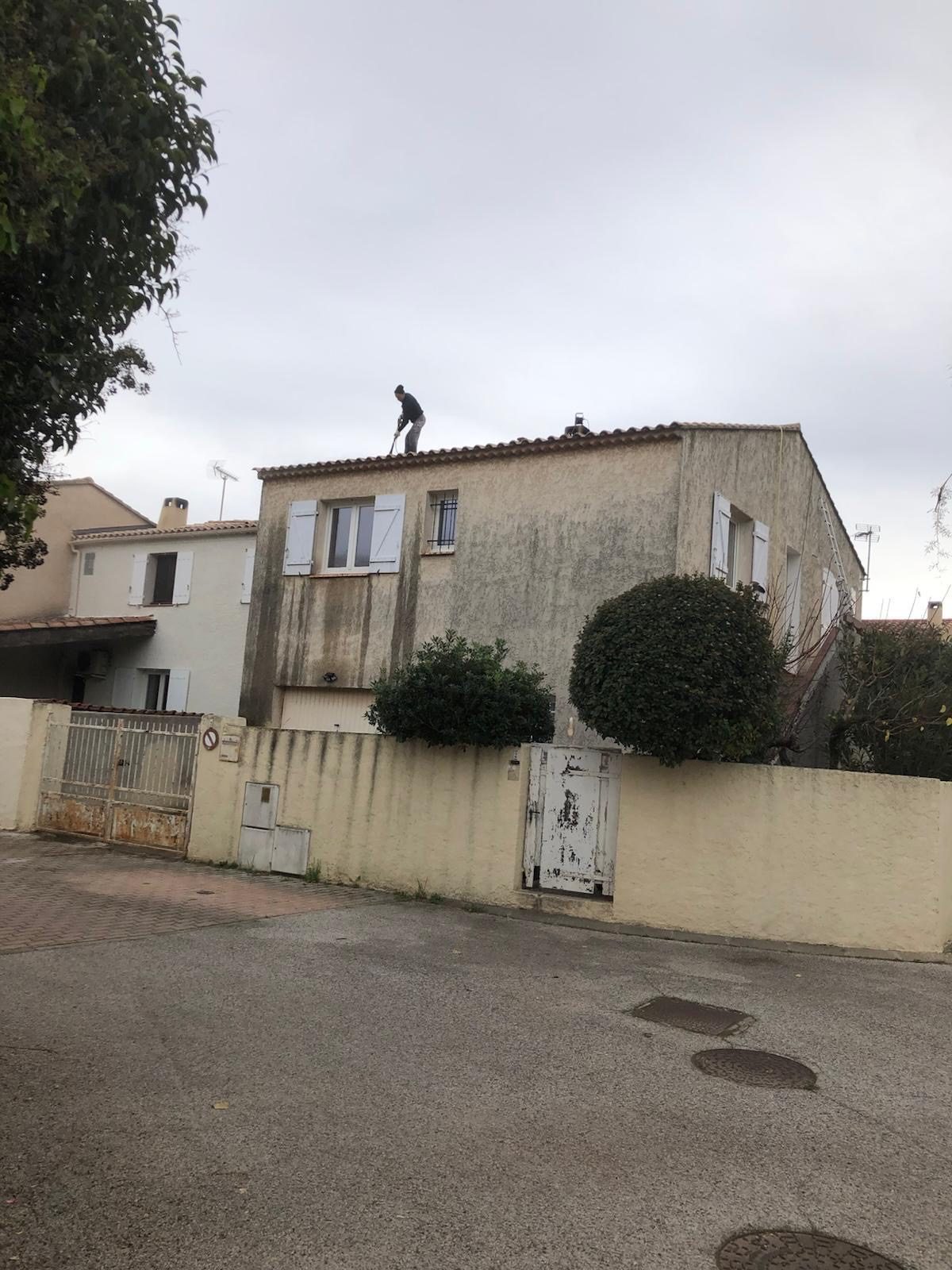 Façade de maison avant rénovation
