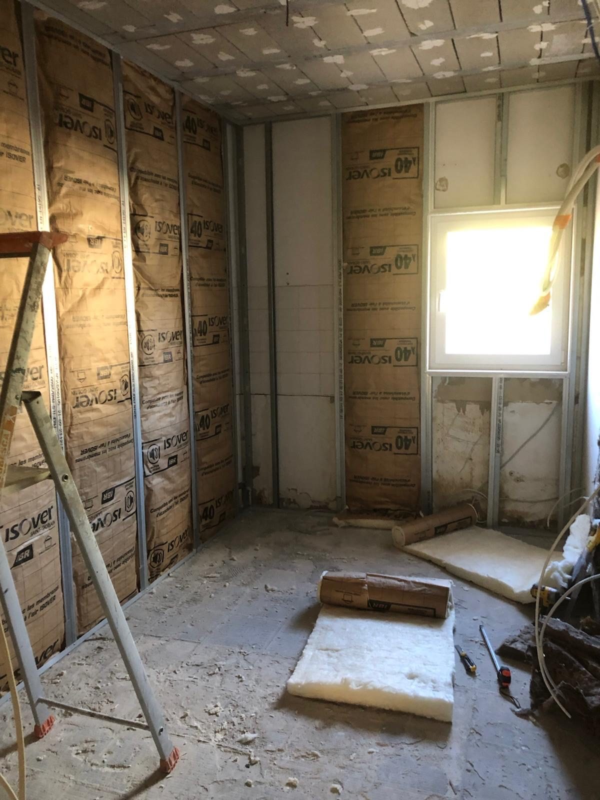 Travaux de rénovation et de cloisons